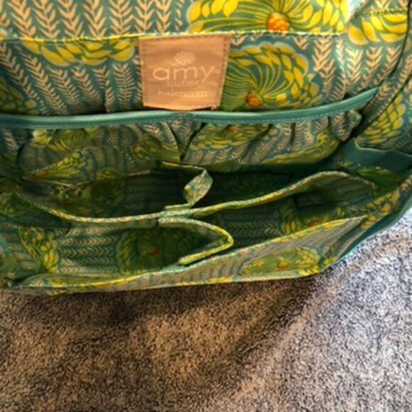 Amy Butler For Kalencom Sweet Traveler Ultimate Toiletry Bag Organic Cotton - Picture 10 of 15